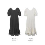 Vネックツイードマーメイドワンピース | MODE ROBE | 詳細画像23