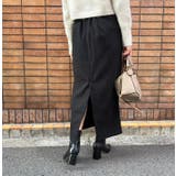 バックスリットナロースカート | MODE ROBE | 詳細画像3 