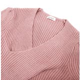 Vネックツイストリブニット | MODE ROBE | 詳細画像25