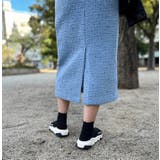 ツイードペンシルスカート | MODE ROBE | 詳細画像12 