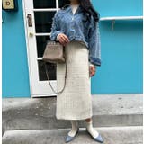 ツイードペンシルスカート | MODE ROBE | 詳細画像20 