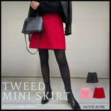ツイードポケットミニスカート | MODE ROBE | 詳細画像1 