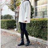スタンドカラーボアコート | MODE ROBE | 詳細画像5