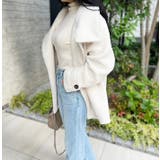 スタンドカラーボアコート | MODE ROBE | 詳細画像7