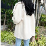 スタンドカラーボアコート | MODE ROBE | 詳細画像8