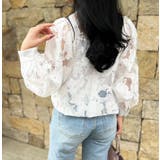 フラワーオパールブラウス | MODE ROBE | 詳細画像5