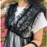チュールキャミセットトップス | MODE ROBE | 詳細画像3