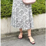 ギンガムデザインレーススカート | MODE ROBE | 詳細画像12