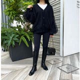 チュールレイヤードニットカーディガン | MODE ROBE | 詳細画像9