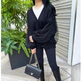 チュールレイヤードニットカーディガン | MODE ROBE | 詳細画像11