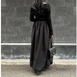オフショルニットドッキングワンピース | MODE ROBE | 詳細画像3 