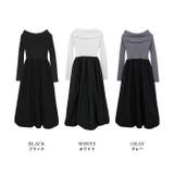 オフショルニットドッキングワンピース | MODE ROBE | 詳細画像17 