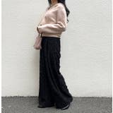 フリンジチェックワイドパンツ | MODE ROBE | 詳細画像13