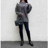 レイヤード風Vネックニット | MODE ROBE | 詳細画像12