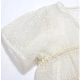 レースリボンショートブラウス | MODE ROBE | 詳細画像10