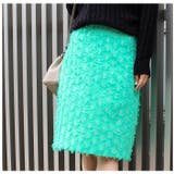 ドットカラータイトスカート | MODE ROBE | 詳細画像5 