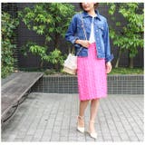 ドットカラータイトスカート | MODE ROBE | 詳細画像10 