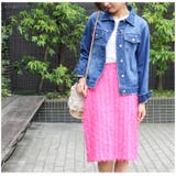 ドットカラータイトスカート | MODE ROBE | 詳細画像12 