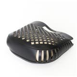 メッシュハンドバッグ ブラック ベージュ | MODE ROBE | 詳細画像10 