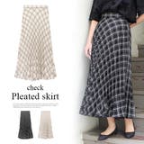 チェックプリーツスカート | MODE ROBE | 詳細画像1 