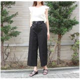 ワイドチノパンツ ワイドパンツ チノパンツ | MODE ROBE | 詳細画像3 