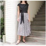 ギンガムチェックスカート チェック プリーツ | MODE ROBE | 詳細画像4