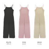 キャミオールインワン オールインワン ブラック | MODE ROBE | 詳細画像2