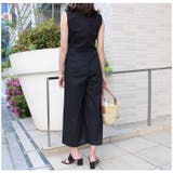 Vネックリボンオールインワン | MODE ROBE | 詳細画像5