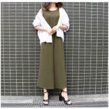 ノースリーブオールインワン ブラック ベージュ | MODE ROBE | 詳細画像9 