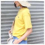 Avenueワンポイント刺繍Tシャツ ロゴT トップス | MODE ROBE | 詳細画像10 