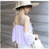キャミオフショルトップス オフショルダー オフショル | MODE ROBE | 詳細画像14