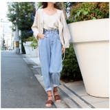 リネン混キャミ&カーデセット リネン キャミソール | MODE ROBE | 詳細画像5