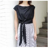 ノットノースリーブトップス 前結び ノースリーブ | MODE ROBE | 詳細画像3