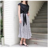 ノットノースリーブトップス 前結び ノースリーブ | MODE ROBE | 詳細画像4
