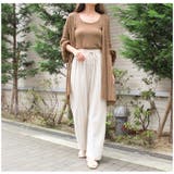 ニットキャミ&カーデセット キャミソール ノースリーブ | MODE ROBE | 詳細画像9