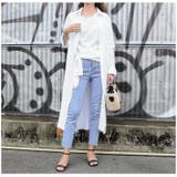 ロングシャツ シャツ ホワイト | MODE ROBE | 詳細画像5