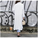 ロングシャツ シャツ ホワイト | MODE ROBE | 詳細画像8