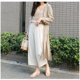 ロングシャツ シャツ ホワイト | MODE ROBE | 詳細画像9