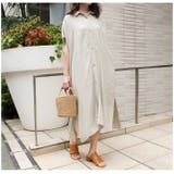 リネン混ロングシャツ リネン 羽織 | MODE ROBE | 詳細画像3