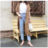 リネン混ロングシャツ リネン 羽織 | MODE ROBE | 詳細画像6