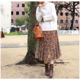 花柄レトロワンピース ベロア ワンピース | MODE ROBE | 詳細画像14