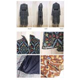 花柄レトロワンピース ベロア ワンピース | MODE ROBE | 詳細画像3