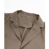ベルト付き半袖ジャケット シャツライクジャケット リネンジャケット | MODE ROBE | 詳細画像21 