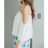 キャミオフショルトップス オフショルダー オフショル | MODE ROBE | 詳細画像16
