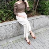 ショルダーカットリブトップス | MODE ROBE | 詳細画像4