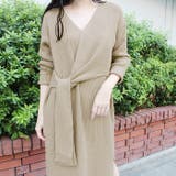 カシュクールリボンニットワンピース | MODE ROBE | 詳細画像10