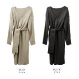 カシュクールリボンニットワンピース | MODE ROBE | 詳細画像16
