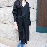カシュクールリボンニットワンピース | MODE ROBE | 詳細画像2