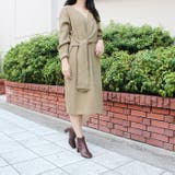 カシュクールリボンニットワンピース | MODE ROBE | 詳細画像7