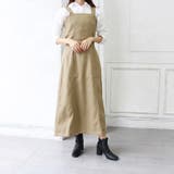 バックプリーツジャンパースカート | MODE ROBE | 詳細画像1 